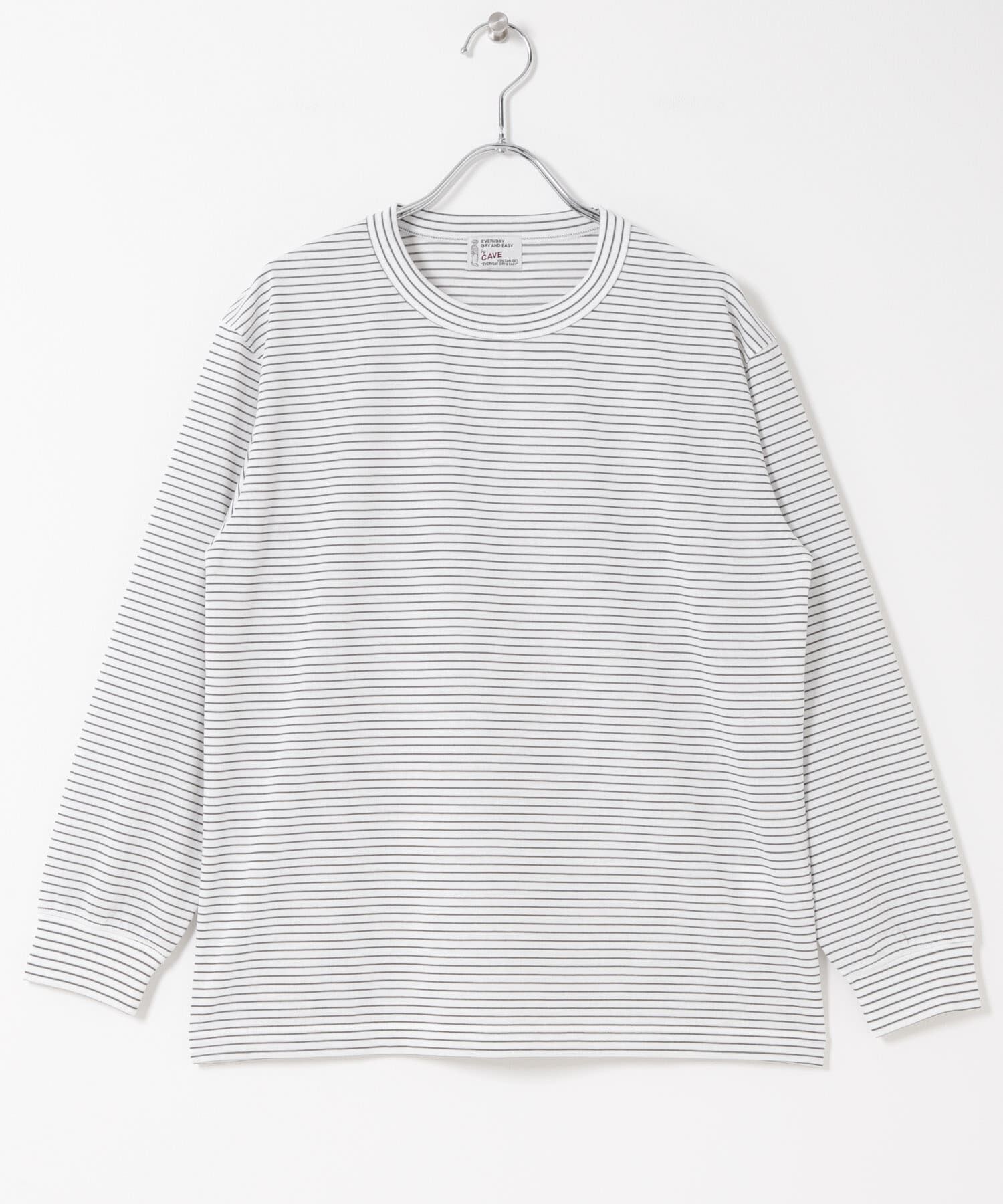 URBAN RESEARCH DOORS「FORK&SPOON　CAVEボーダーロングスリーブTシャツ」|Tシャツ・カットソー|