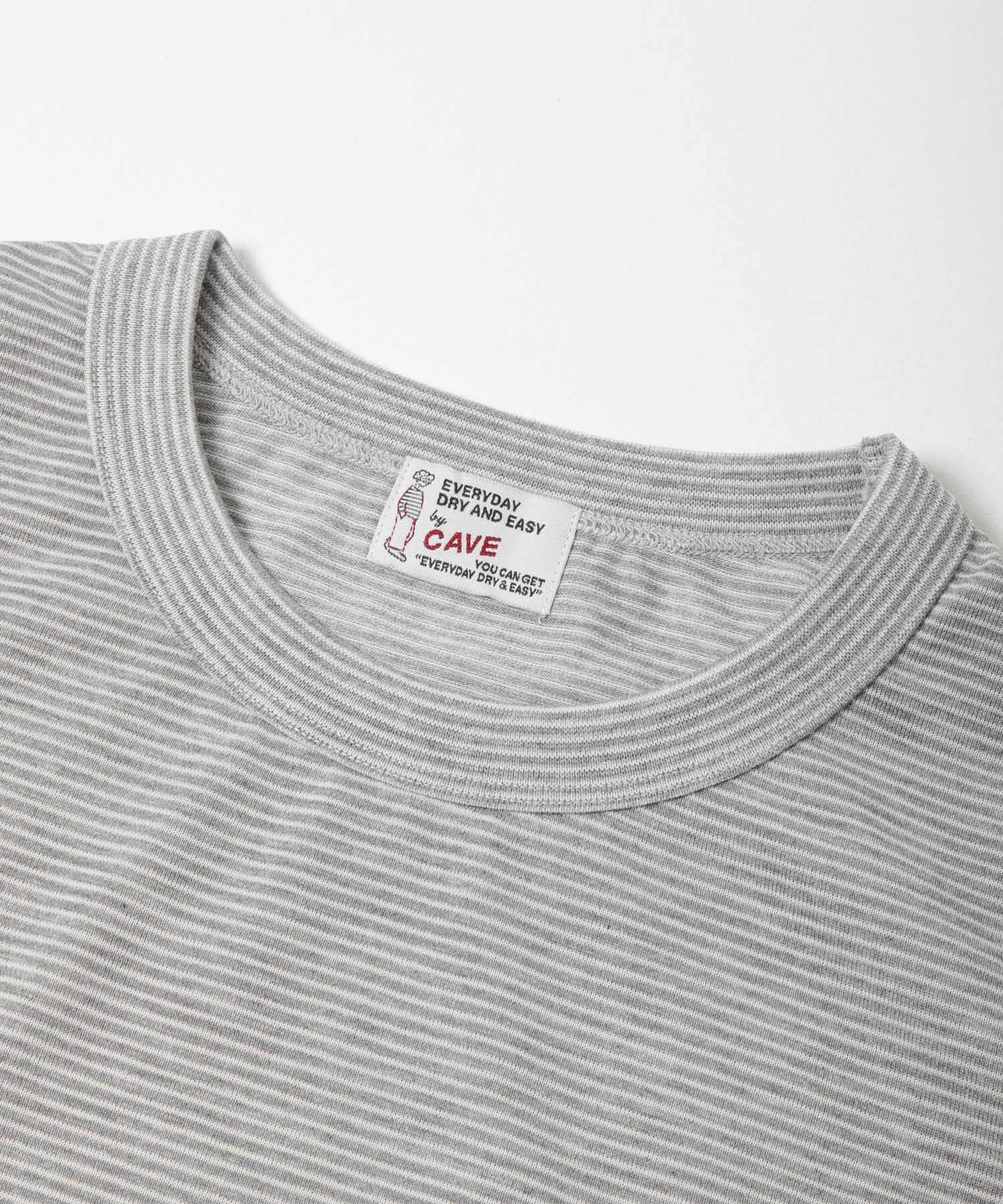 URBAN RESEARCH DOORS「FORK&SPOON　CAVEボーダーロングスリーブTシャツ」|Tシャツ・カットソー|