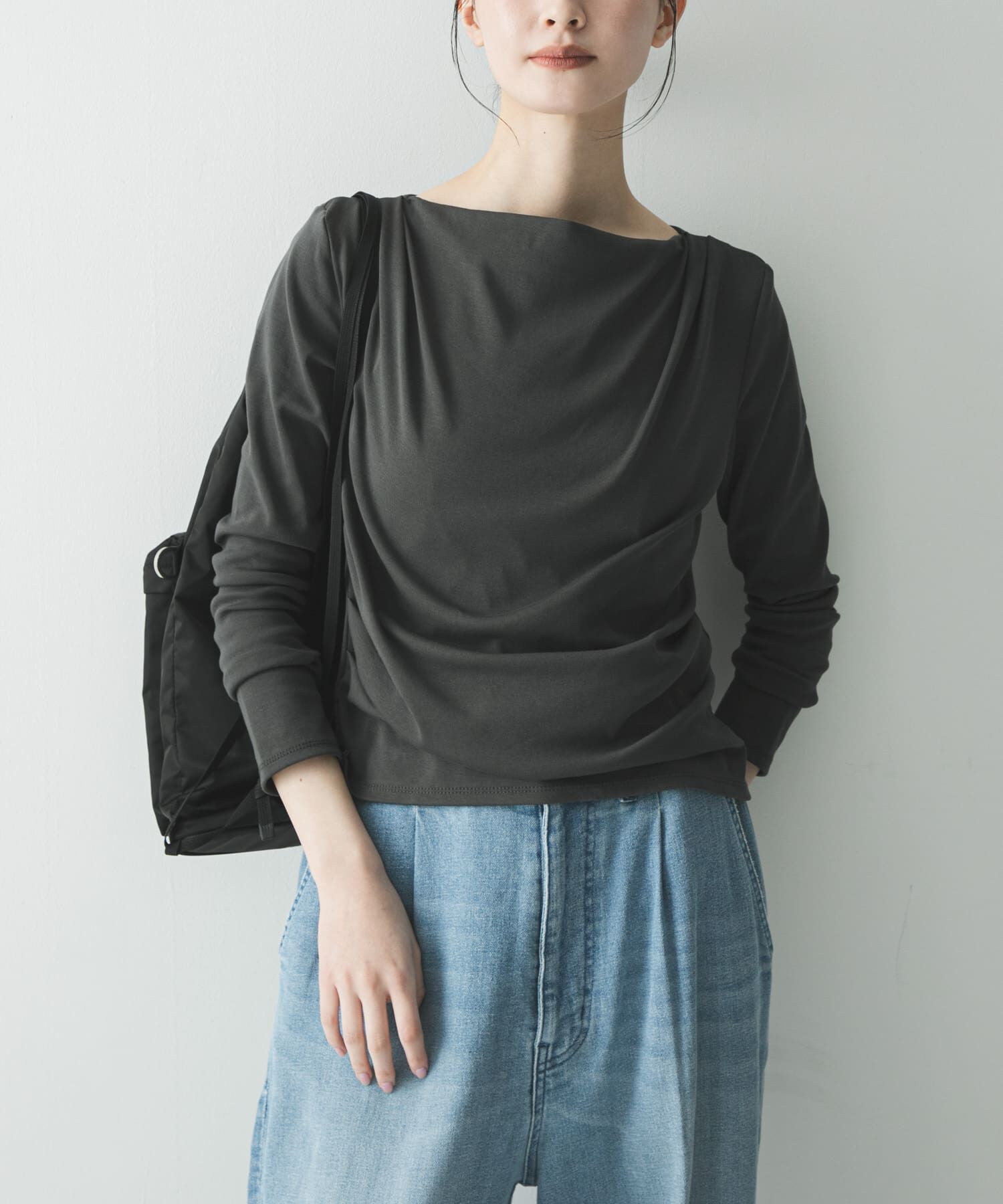 URBAN RESEARCH「2WAYドレープカットソー」|Tシャツ・カットソー|