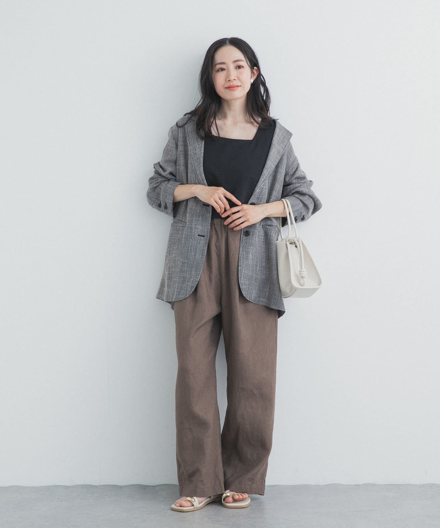 URBAN RESEARCH DOORS「異素材2WAYタンク」|タンクトップ|