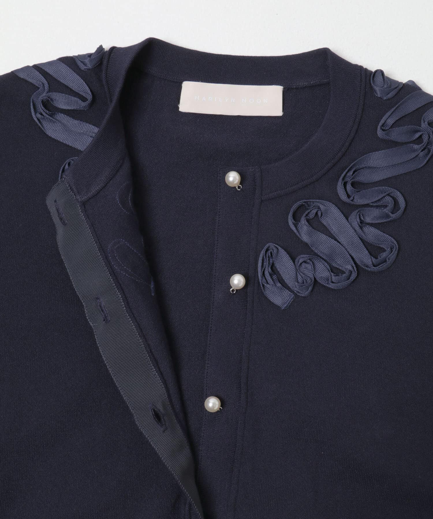 URBAN RESEARCH ROSSO「MARILYN MOON　EMBROIDERY KNIT CARDIGAN」|カーディガン|