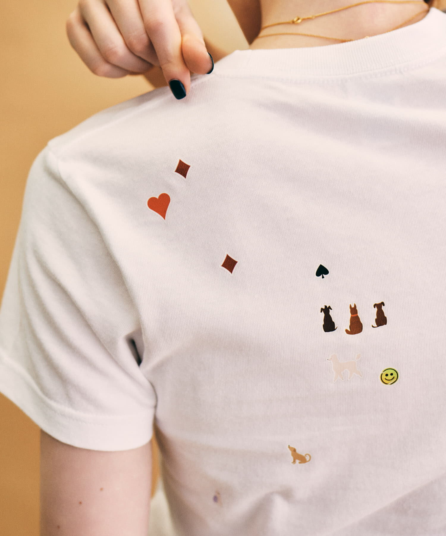 URBAN RESEARCH「Teya　STICKER T-SHIRTS」|Tシャツ・カットソー|