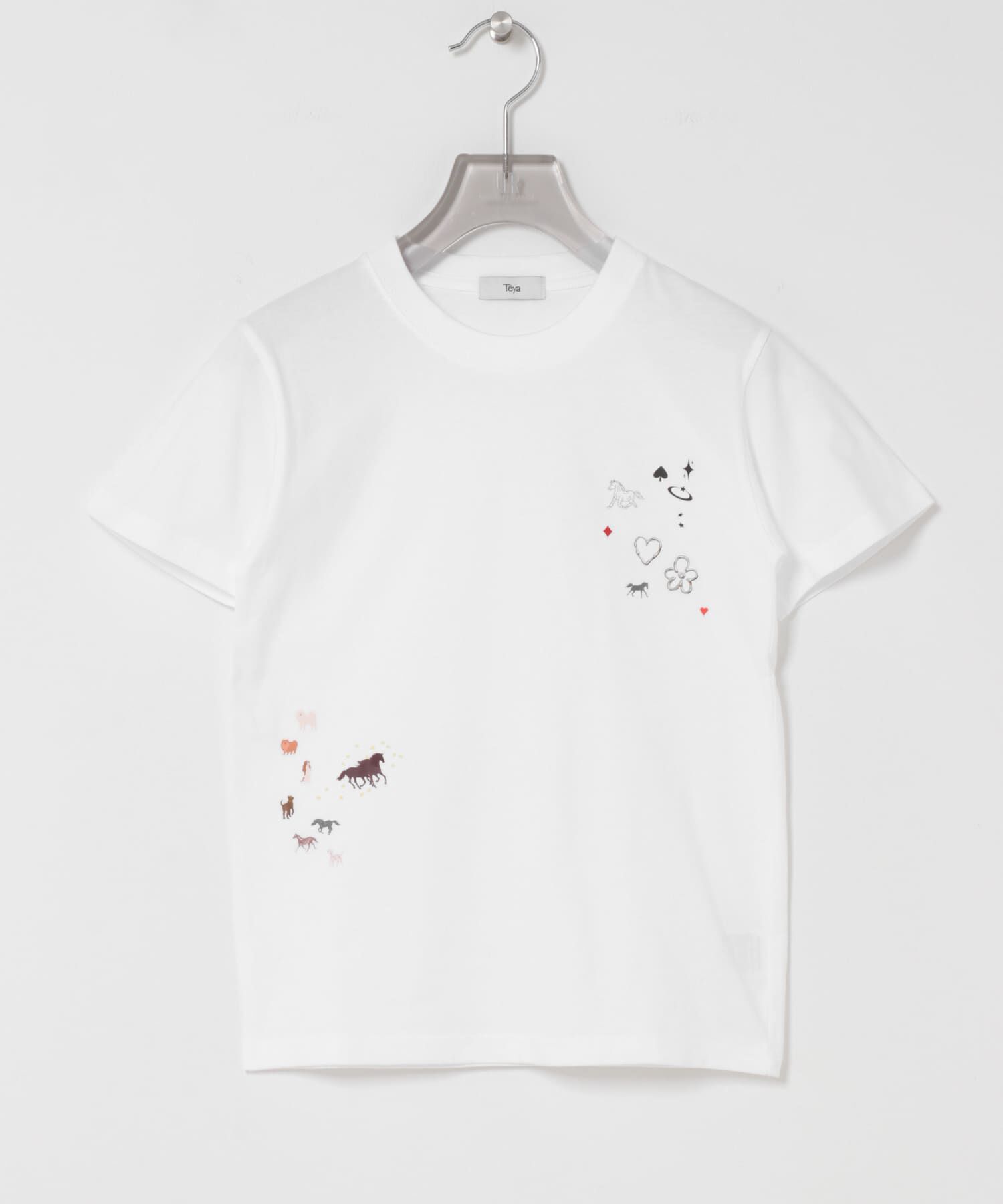URBAN RESEARCH「Teya　STICKER T-SHIRTS」|Tシャツ・カットソー|