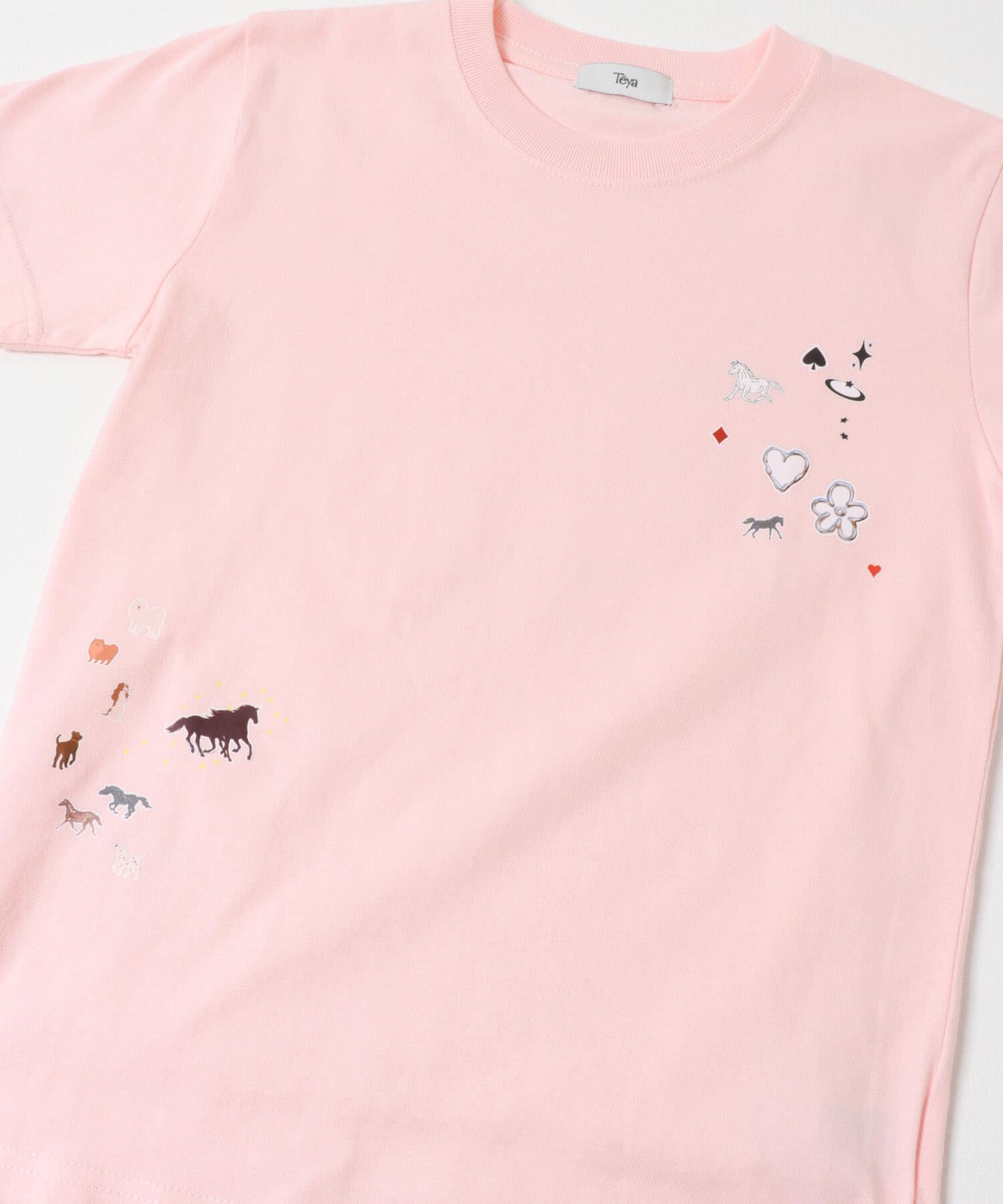 URBAN RESEARCH「Teya　STICKER T-SHIRTS」|Tシャツ・カットソー|