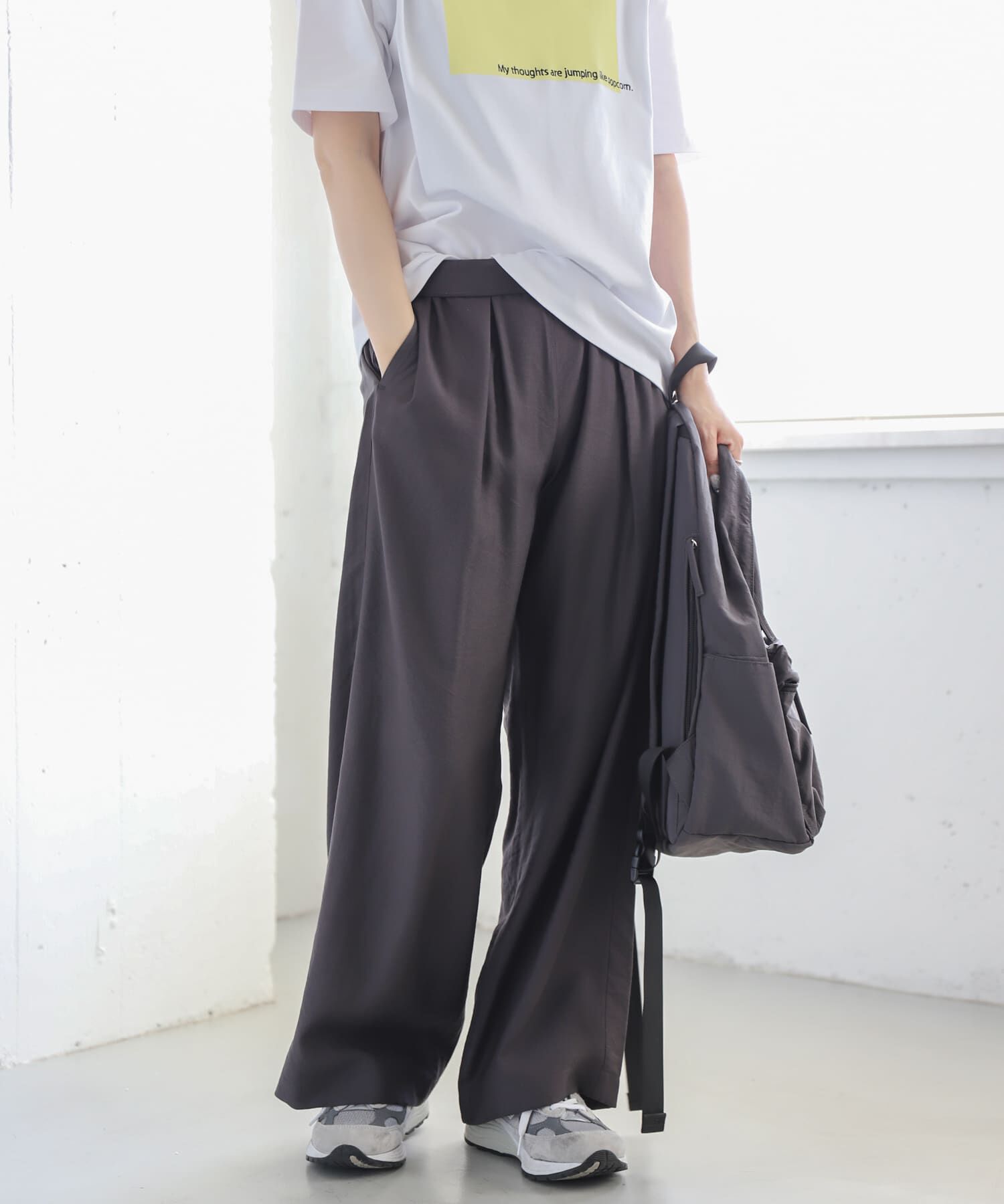 URBAN RESEARCH DOORS「FORK&SPOON　レーヨンナイロンツイルイージーパンツ」|その他|