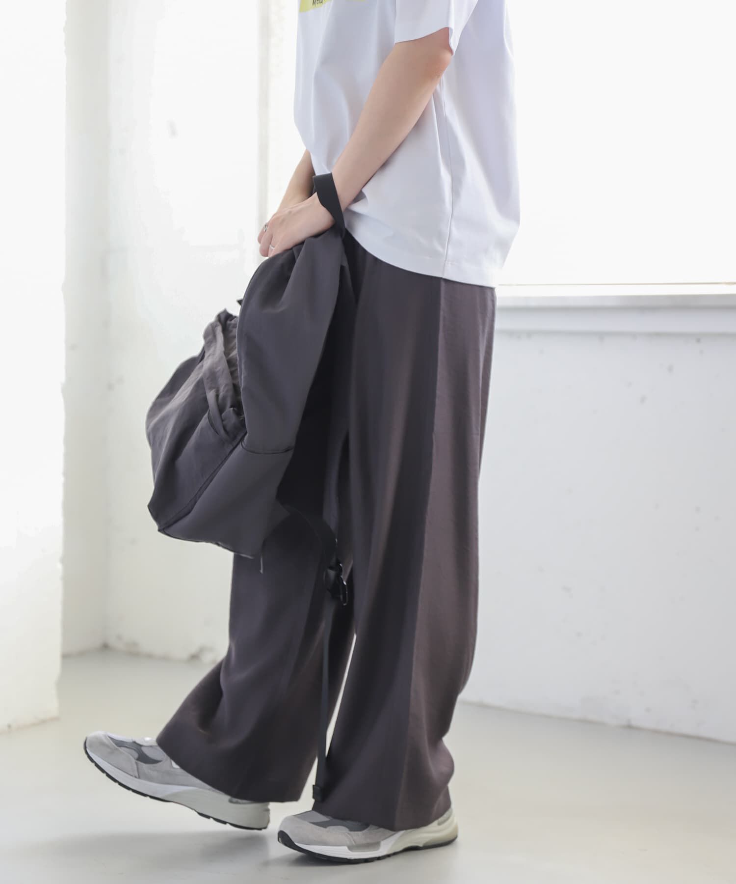 URBAN RESEARCH DOORS「FORK&SPOON　レーヨンナイロンツイルイージーパンツ」|その他|