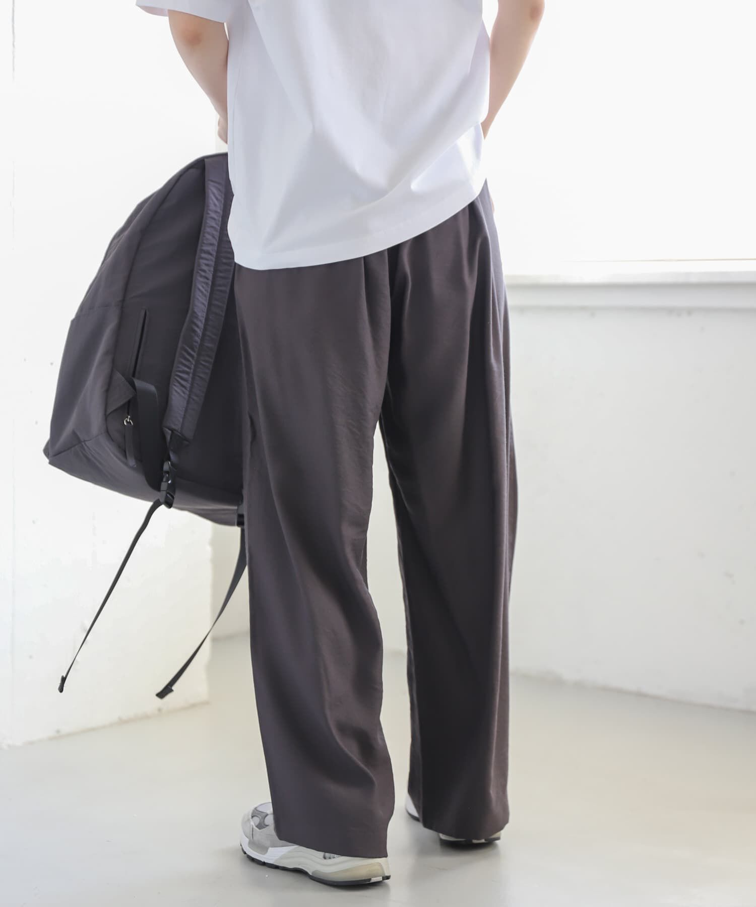 URBAN RESEARCH DOORS「FORK&SPOON　レーヨンナイロンツイルイージーパンツ」|その他|
