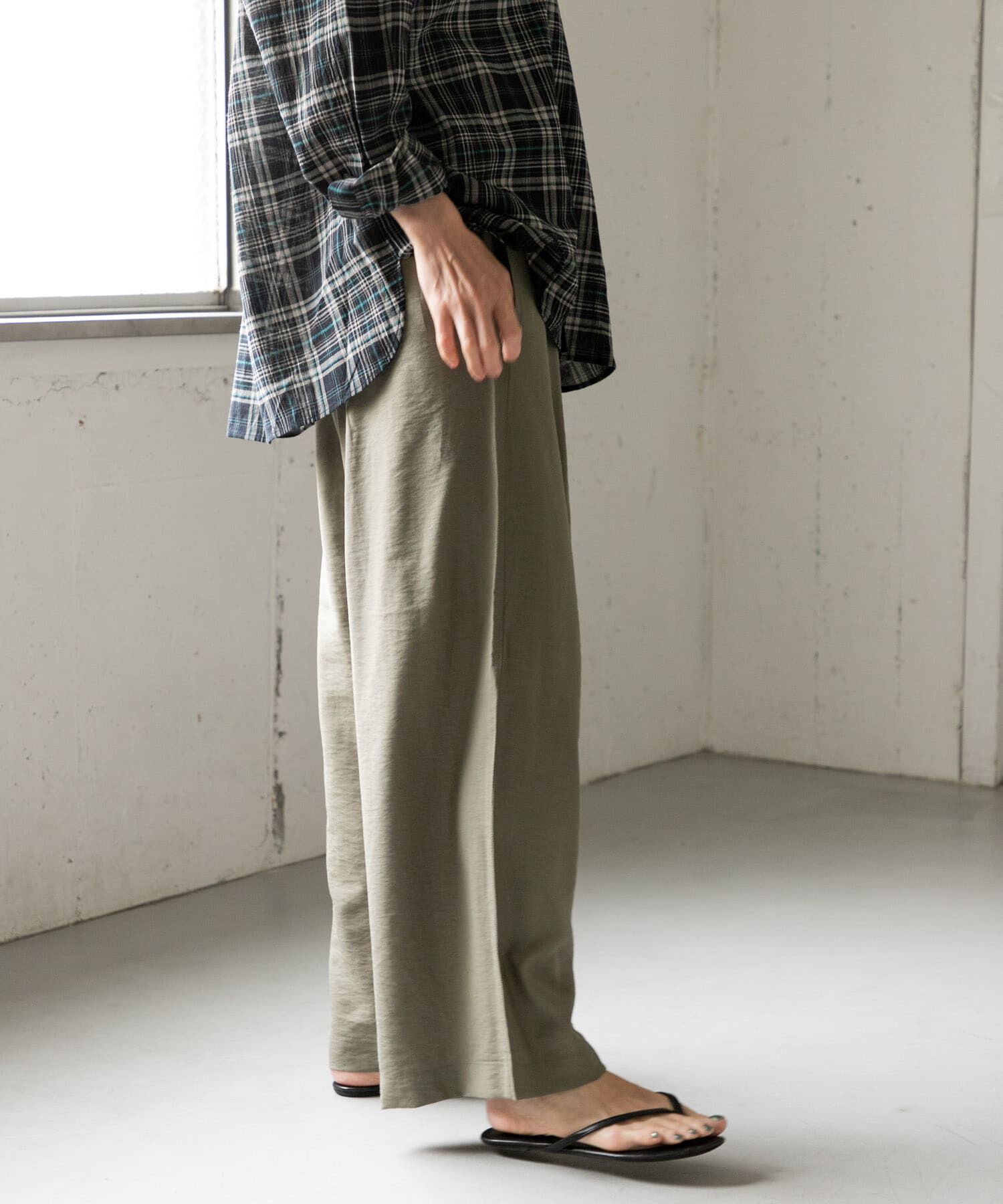 URBAN RESEARCH DOORS「FORK&SPOON　レーヨンナイロンツイルイージーパンツ」|その他|