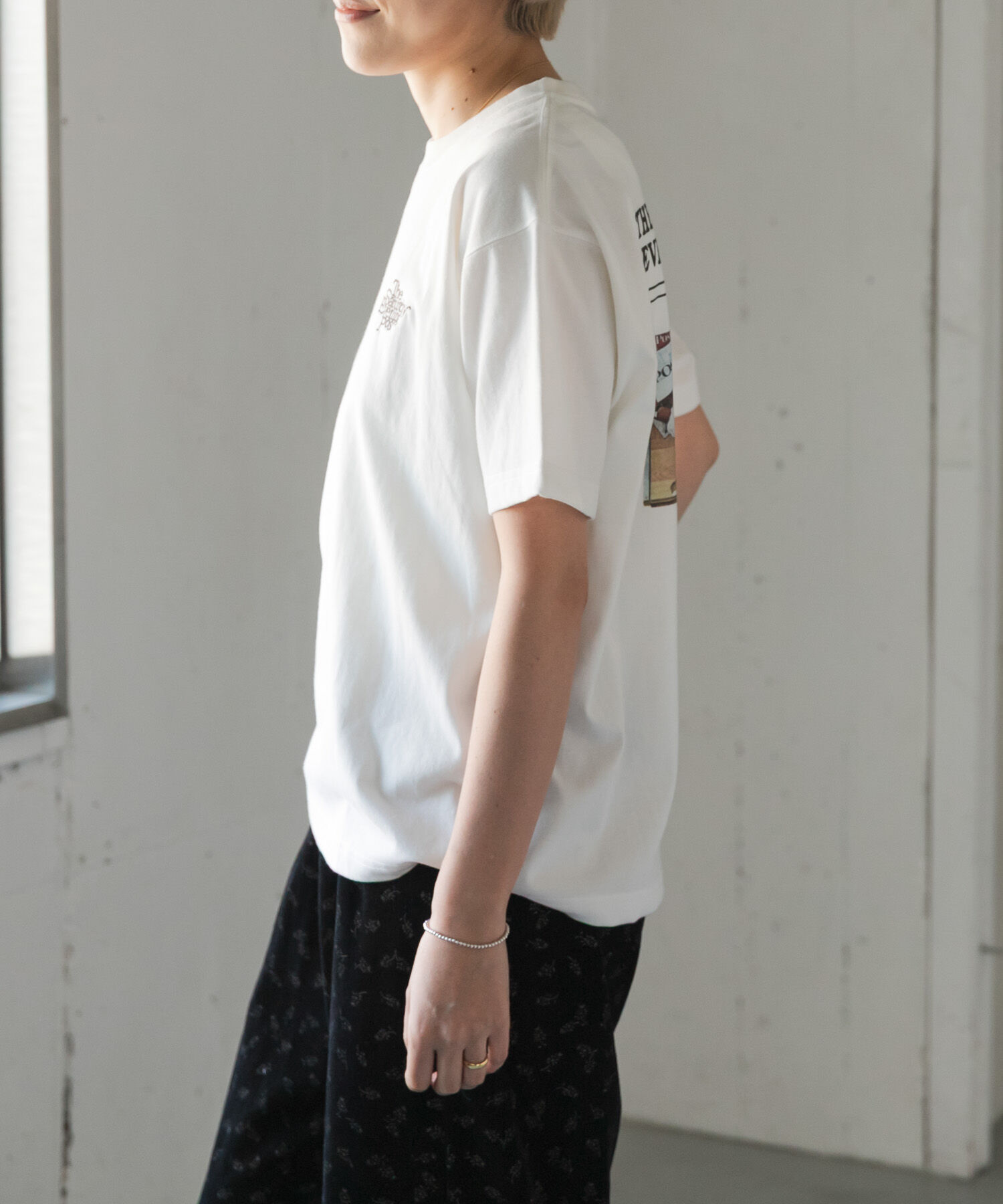 URBAN RESEARCH DOORS「FORK&SPOON　バックプリントTシャツ」|Tシャツ・カットソー|