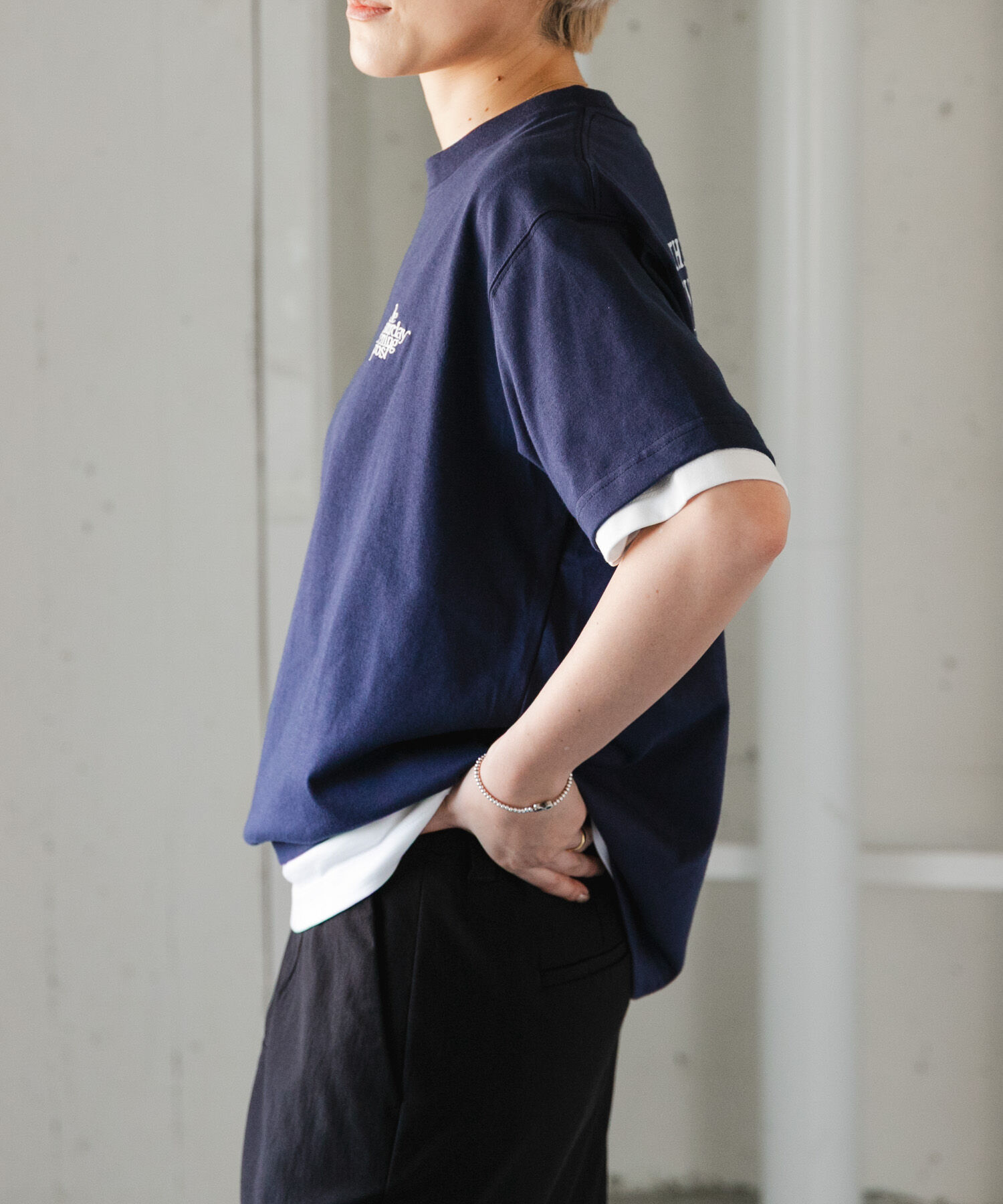 URBAN RESEARCH DOORS「FORK&SPOON　バックプリントTシャツ」|Tシャツ・カットソー|