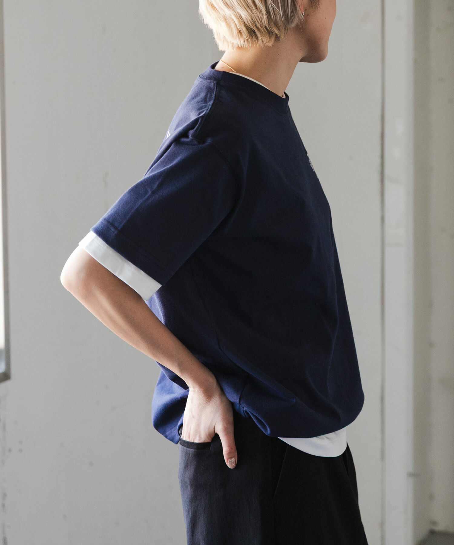 URBAN RESEARCH DOORS「FORK&SPOON　バックプリントTシャツ」|Tシャツ・カットソー|
