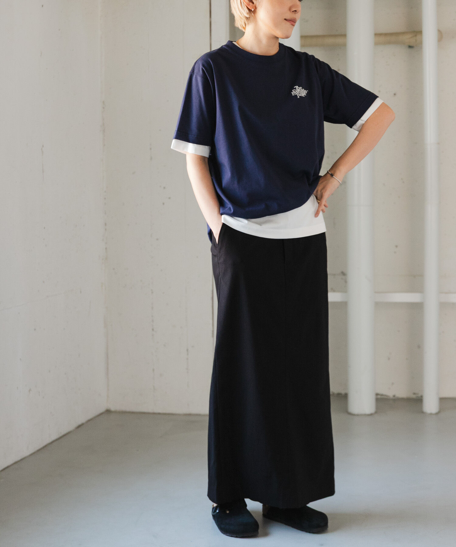 URBAN RESEARCH DOORS「FORK&SPOON　バックプリントTシャツ」|Tシャツ・カットソー|