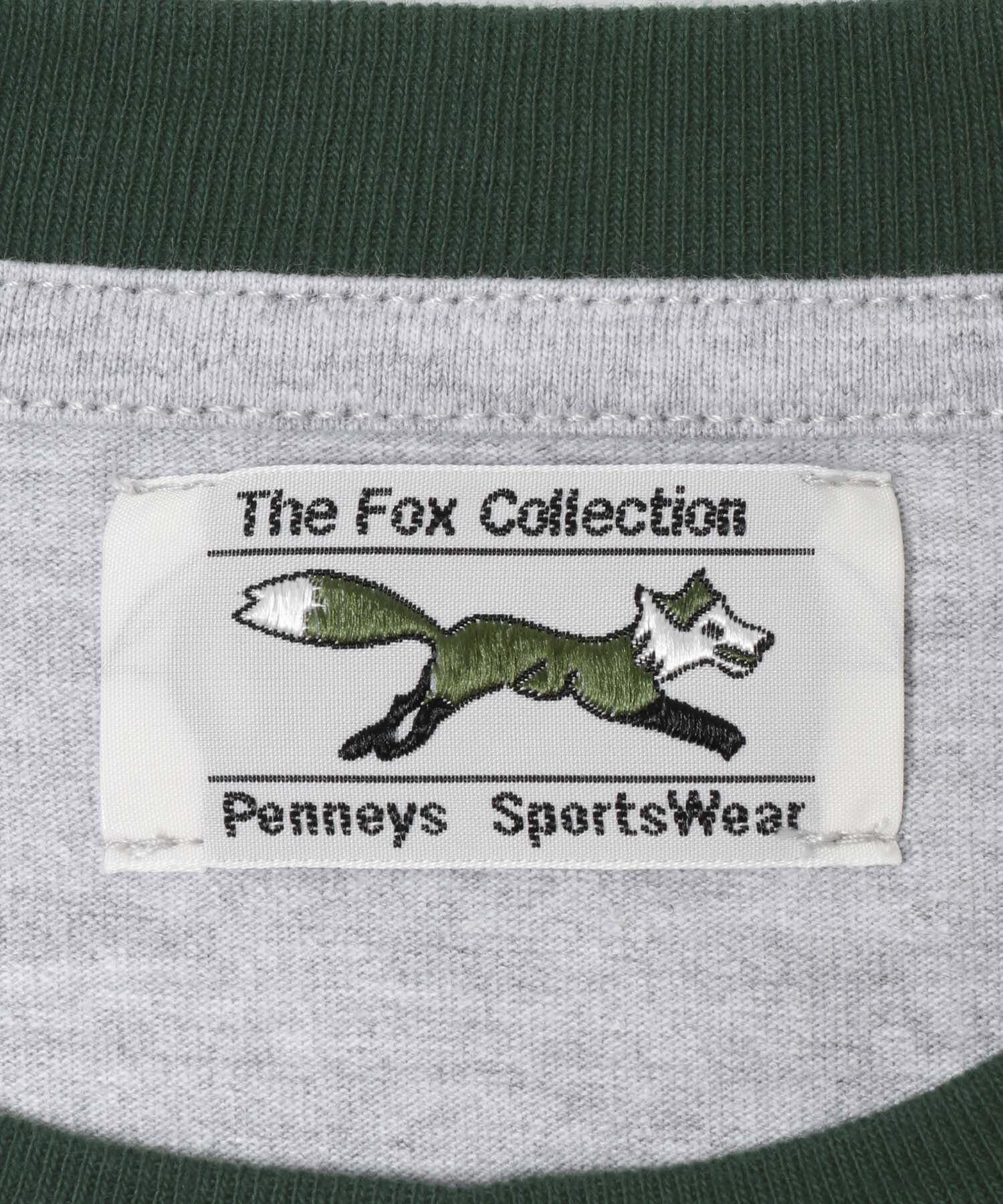 URBAN RESEARCH DOORS「『150サイズ』『別注』PENNEYS&times;DOORS　THE FOX配色ロングスリーブTシャツ(KIDS)」|その他|