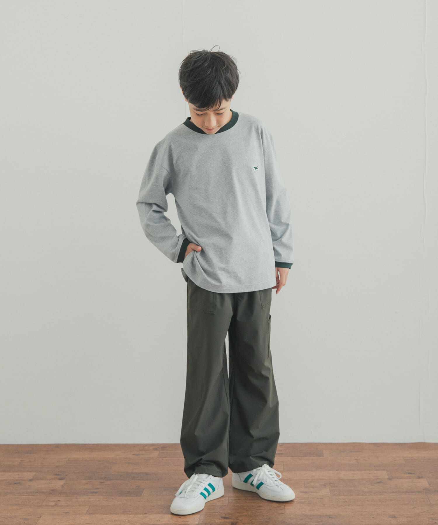 URBAN RESEARCH DOORS「『150サイズ』『別注』PENNEYS&times;DOORS　THE FOX配色ロングスリーブTシャツ(KIDS)」|その他|