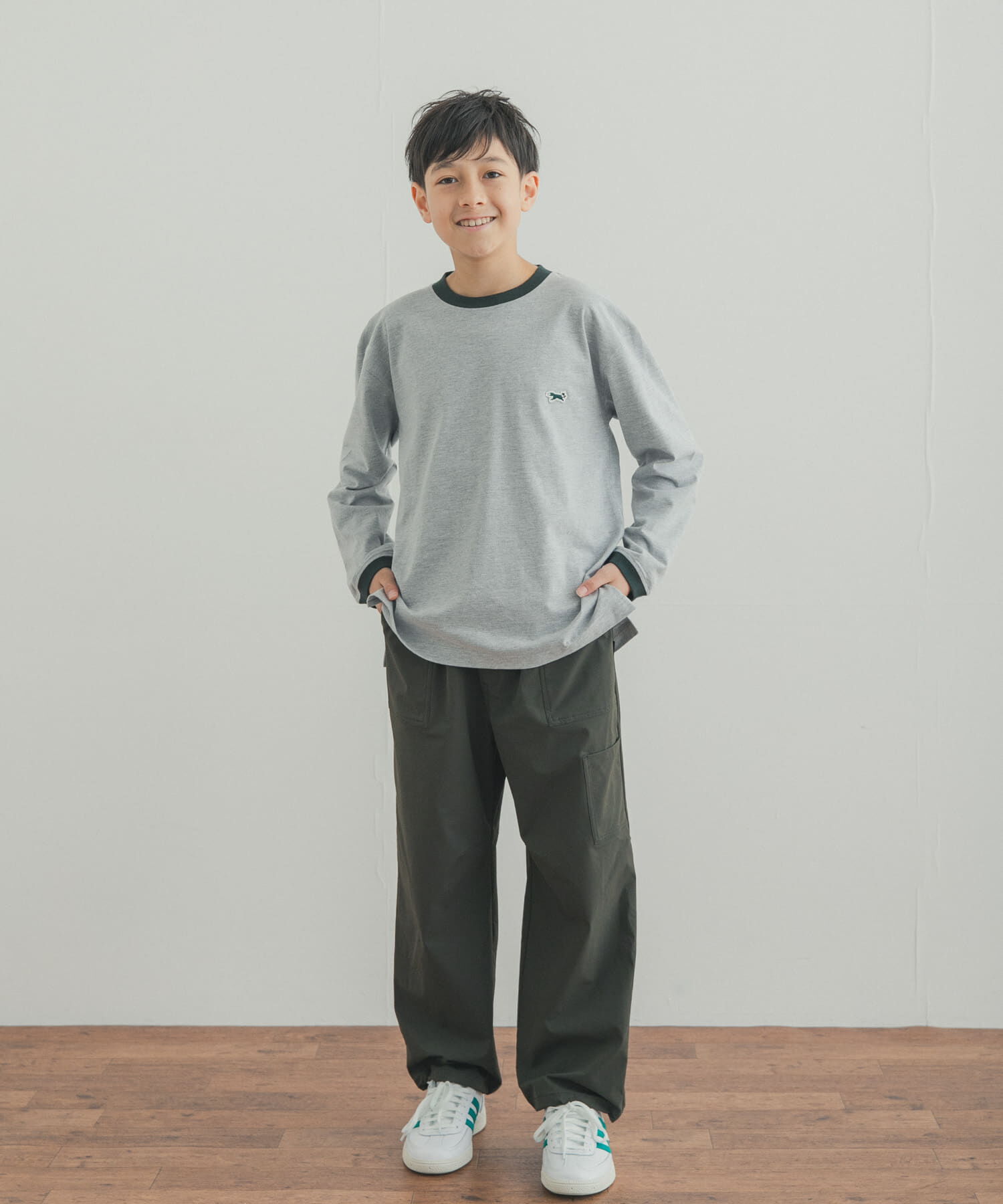 URBAN RESEARCH DOORS「『150サイズ』『別注』PENNEYS&times;DOORS　THE FOX配色ロングスリーブTシャツ(KIDS)」|その他|