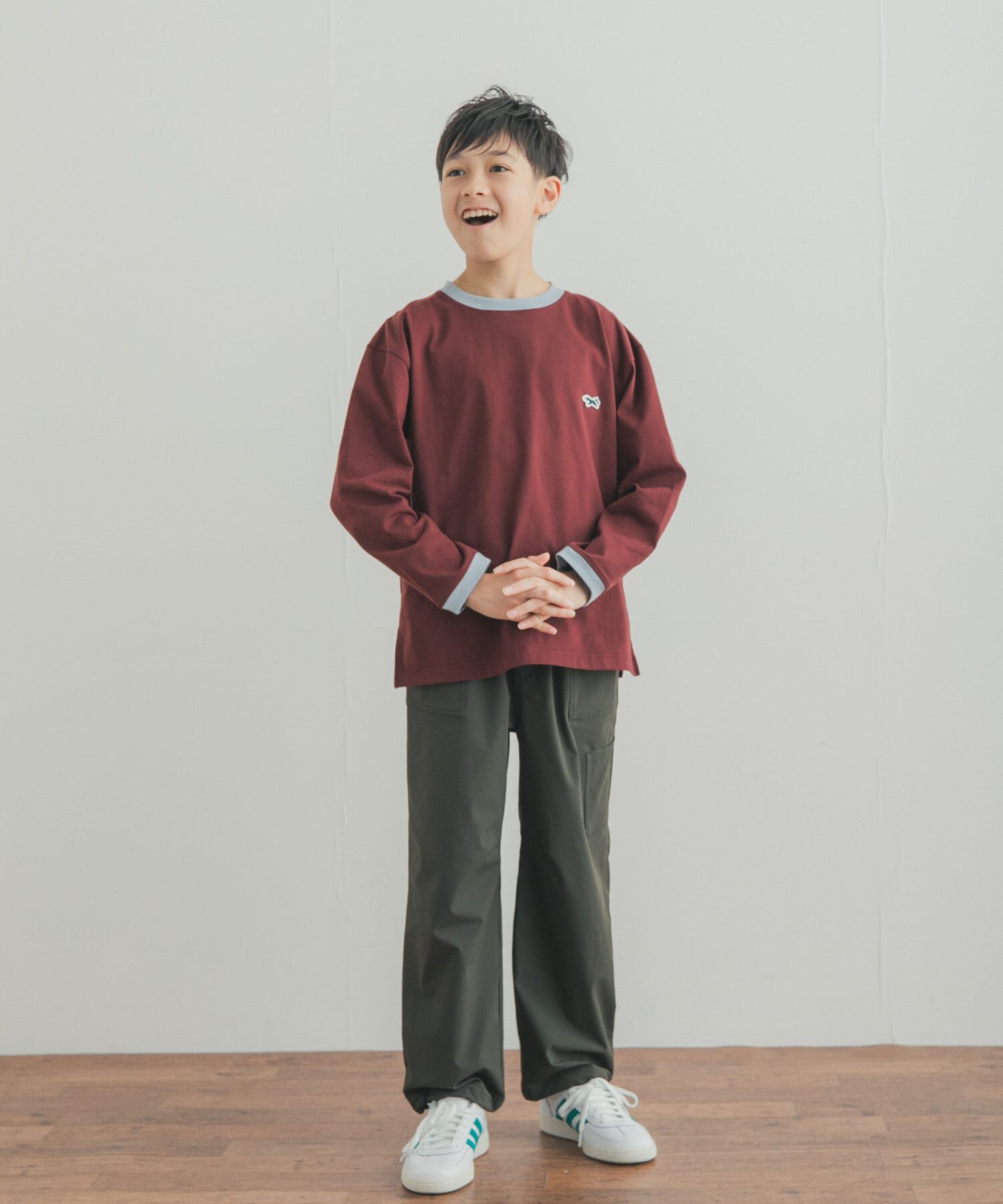 URBAN RESEARCH DOORS「『150サイズ』『別注』PENNEYS&times;DOORS　THE FOX配色ロングスリーブTシャツ(KIDS)」|その他|