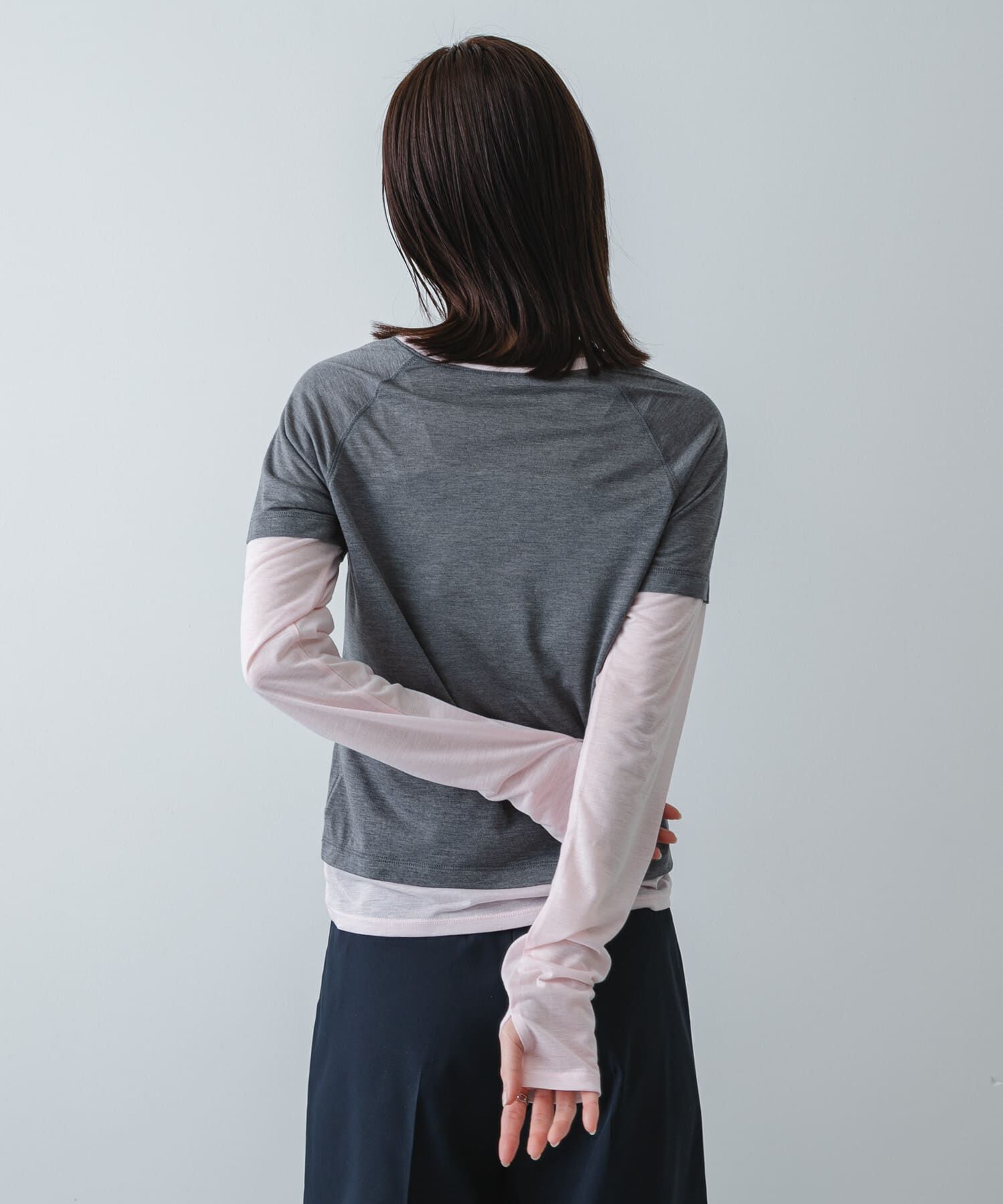 SENSE OF PLACE by URBAN RESEARCH「ハイショクレイヤードコンパクトトップ」|Tシャツ・カットソー|
