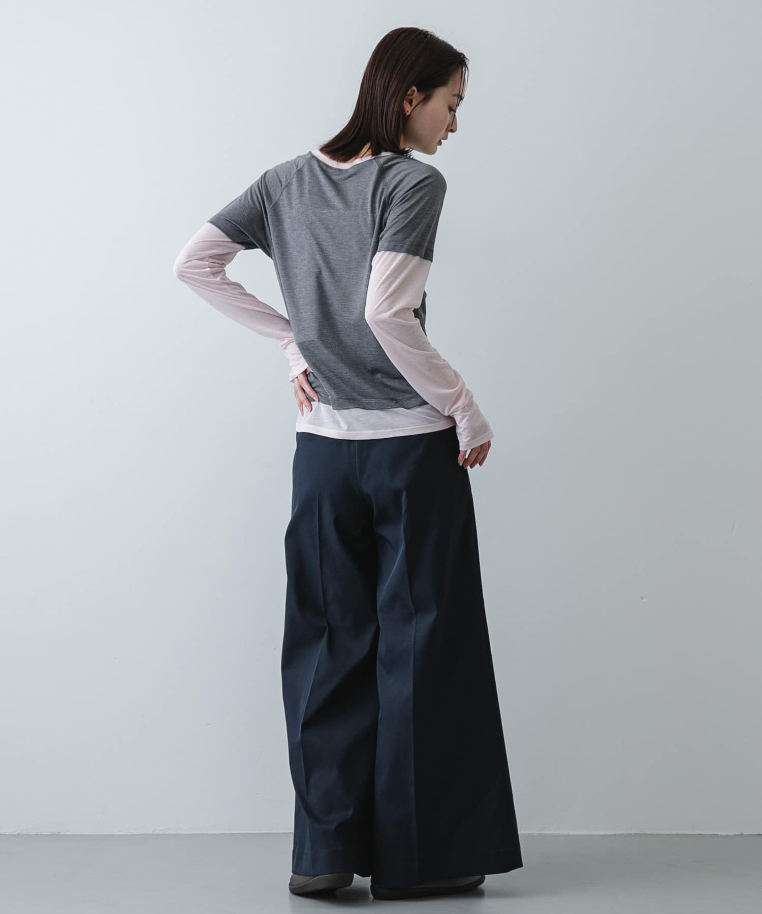 SENSE OF PLACE by URBAN RESEARCH「ハイショクレイヤードコンパクトトップ」|Tシャツ・カットソー|