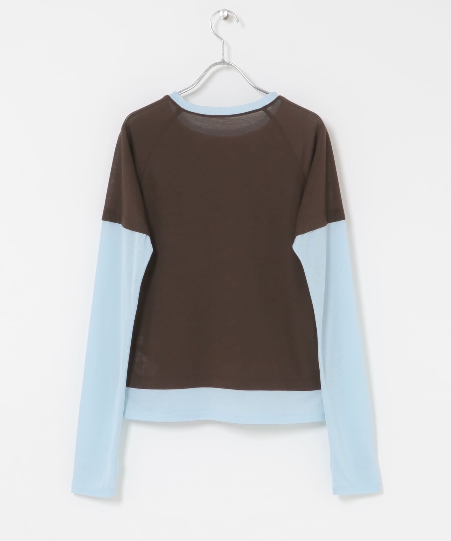 SENSE OF PLACE by URBAN RESEARCH「ハイショクレイヤードコンパクトトップ」|Tシャツ・カットソー|