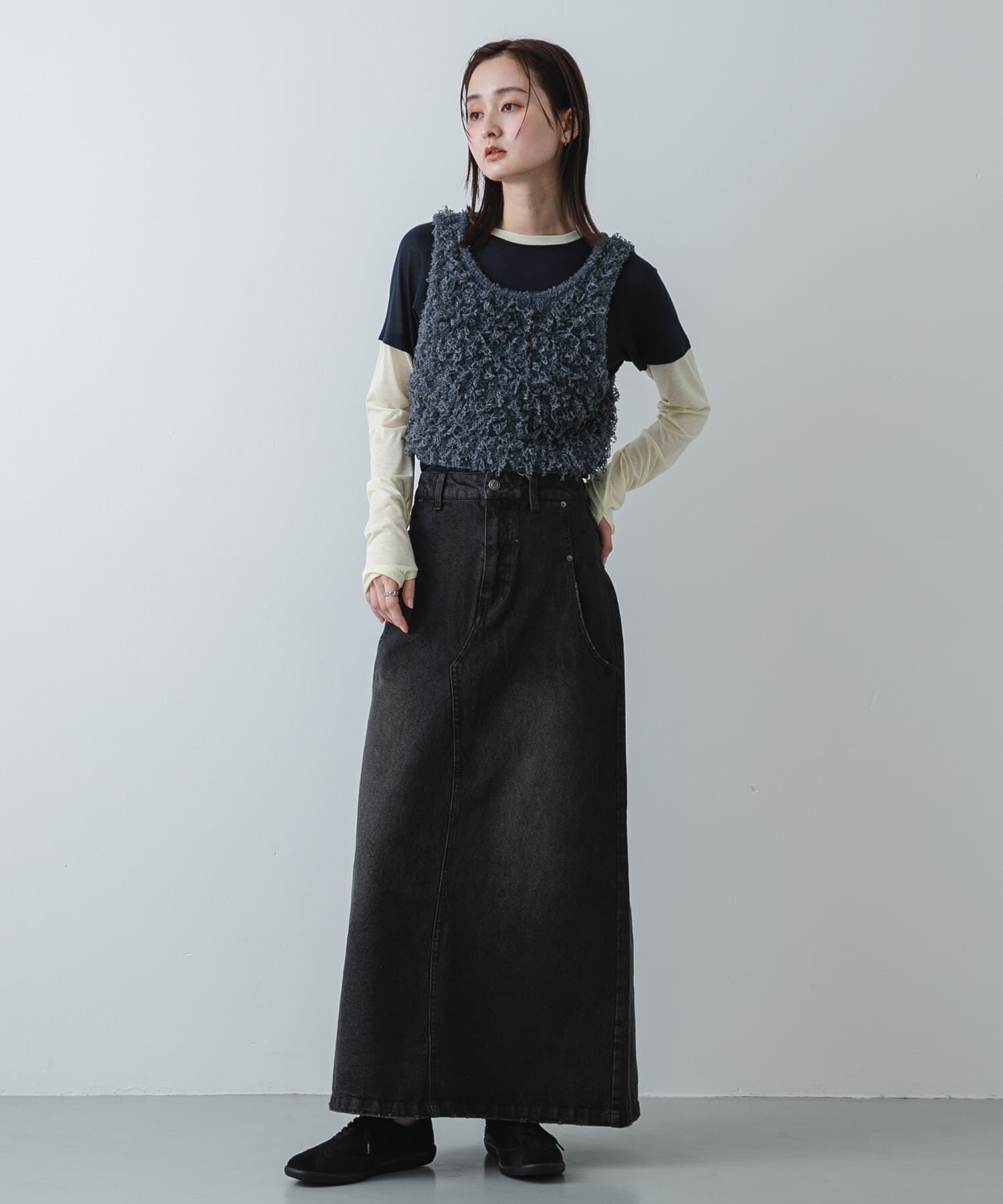 SENSE OF PLACE by URBAN RESEARCH「ハイショクレイヤードコンパクトトップ」|Tシャツ・カットソー|