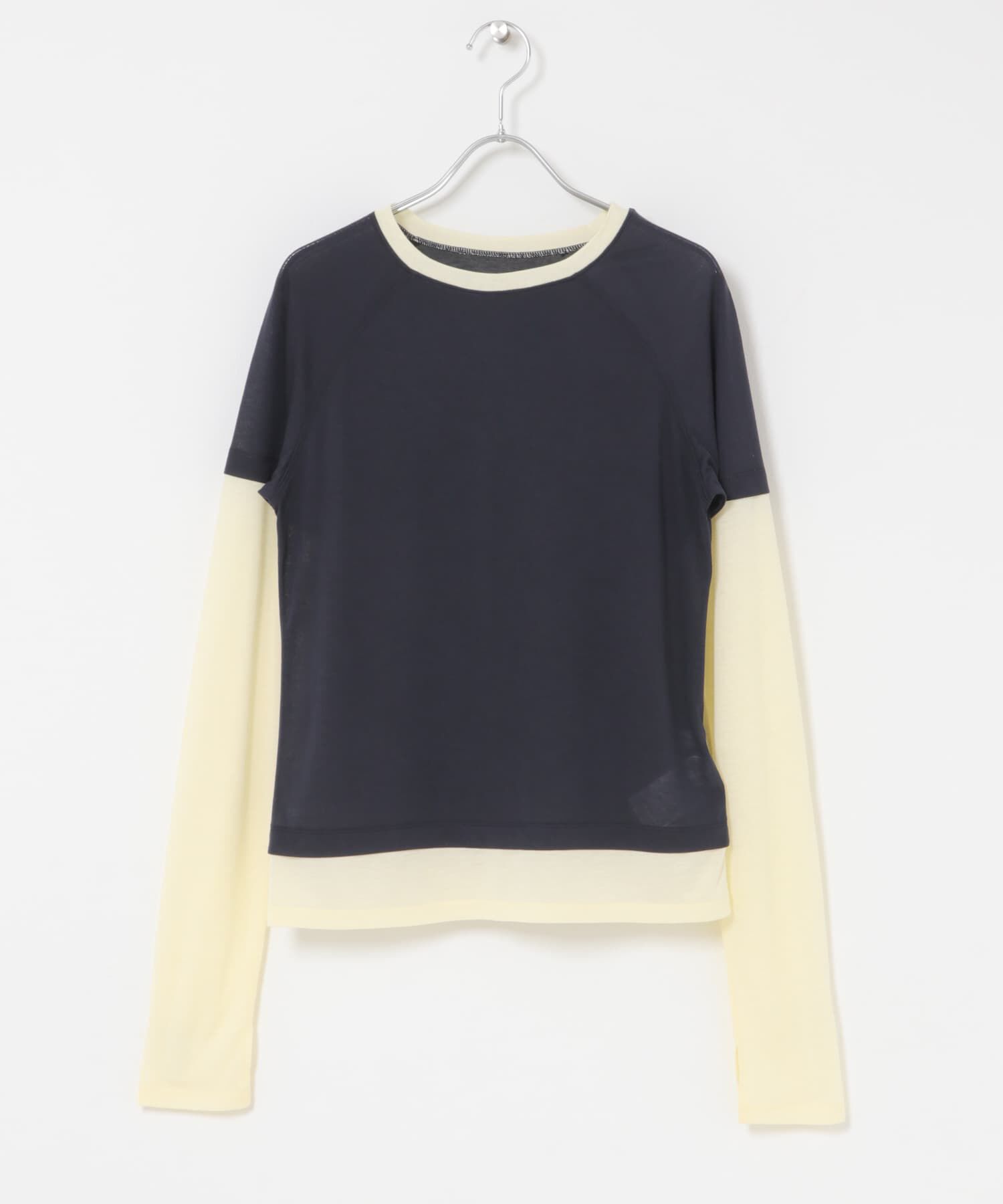 SENSE OF PLACE by URBAN RESEARCH「ハイショクレイヤードコンパクトトップ」|Tシャツ・カットソー|