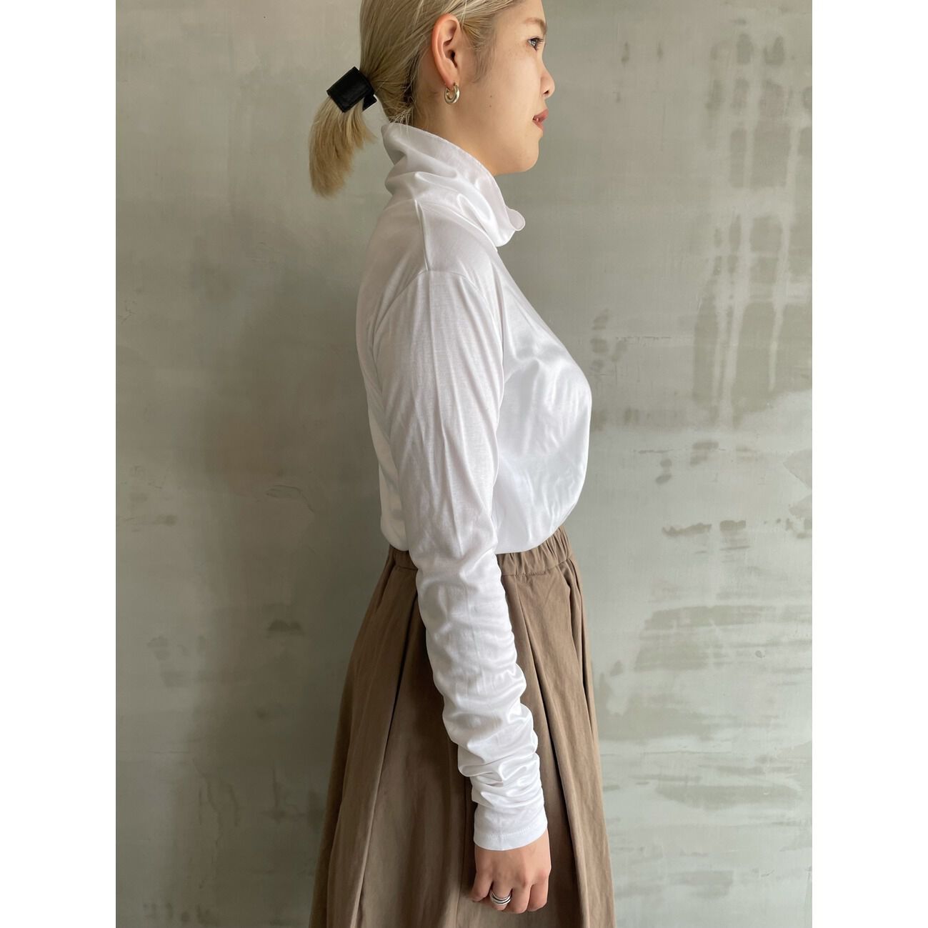 HELIOPOLE「HELIOPOLE 【smooth skin series】 High Neck」|Tシャツ・カットソー|