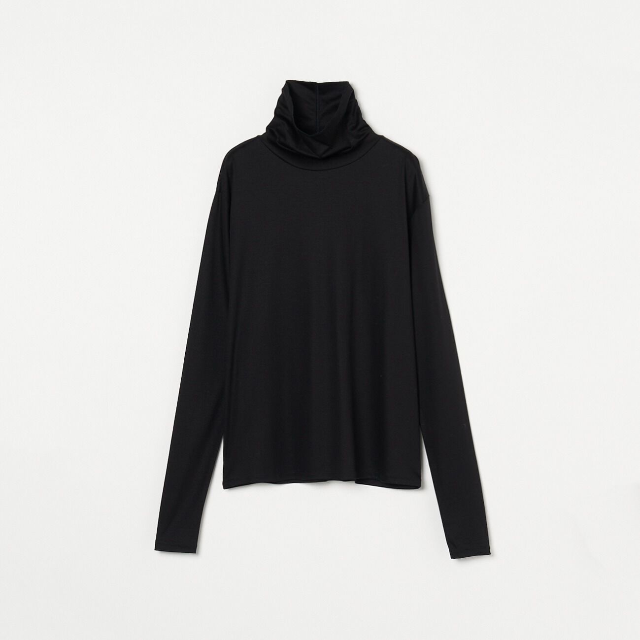 HELIOPOLE「HELIOPOLE 【smooth skin series】 High Neck」|Tシャツ・カットソー|ブラック