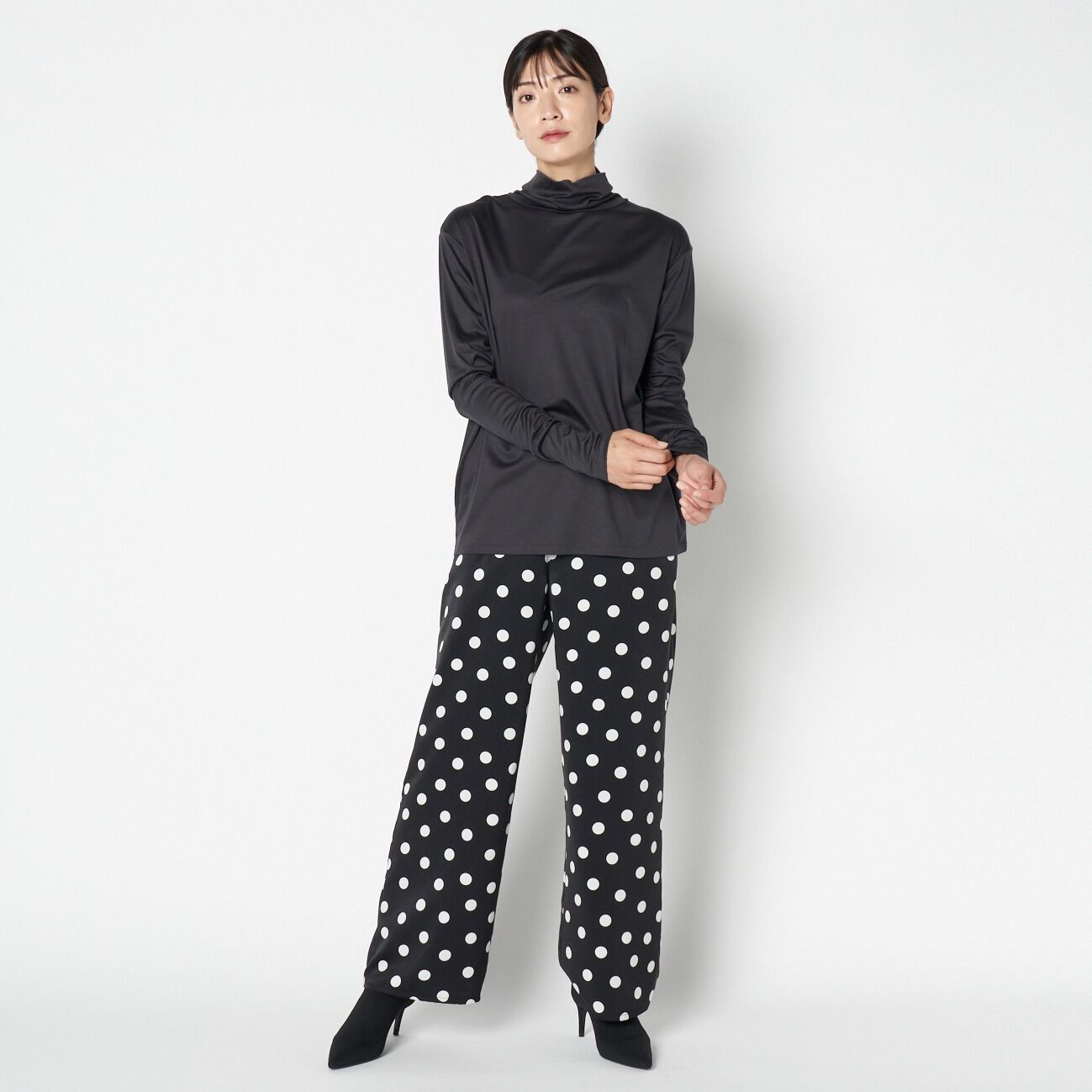 HELIOPOLE「HELIOPOLE 【smooth skin series】 High Neck」|Tシャツ・カットソー|