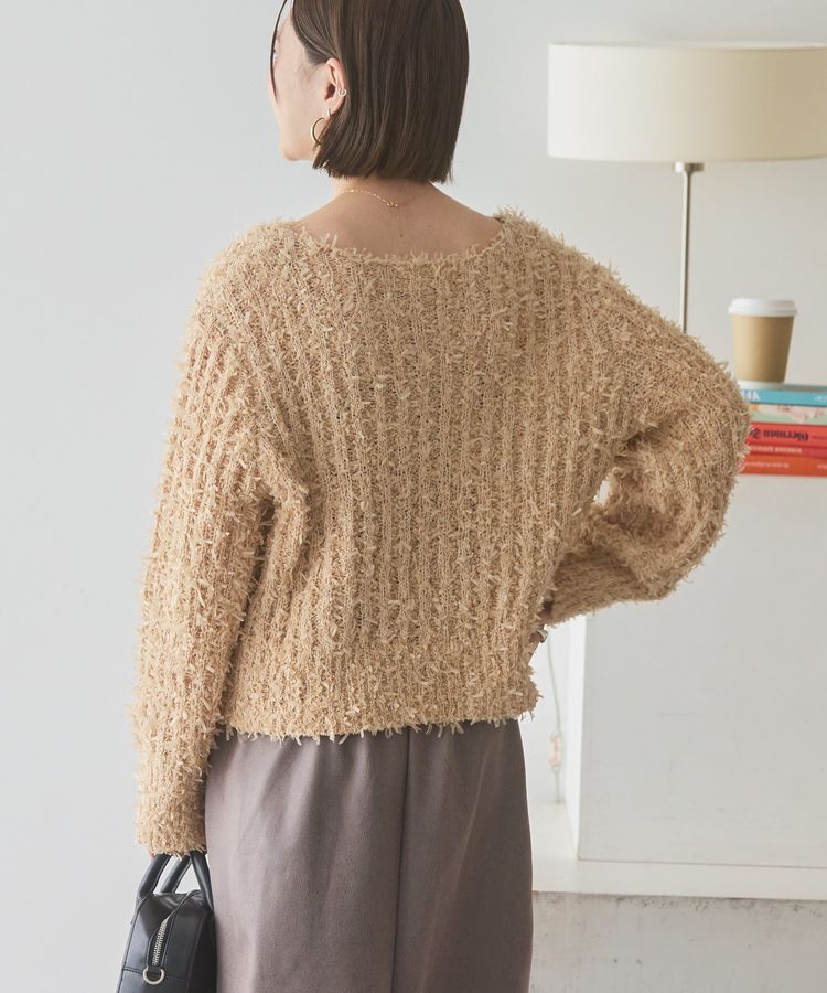 AMERICAN HOLIC「リボンヤーンニットプルオーバー」|ニット・セーター|