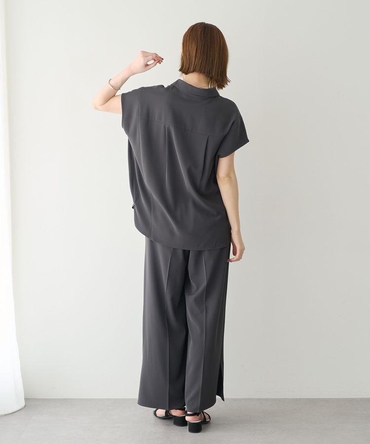 YECCA VECCA「【接触冷感】COOLスリットワイドパンツ」|その他|