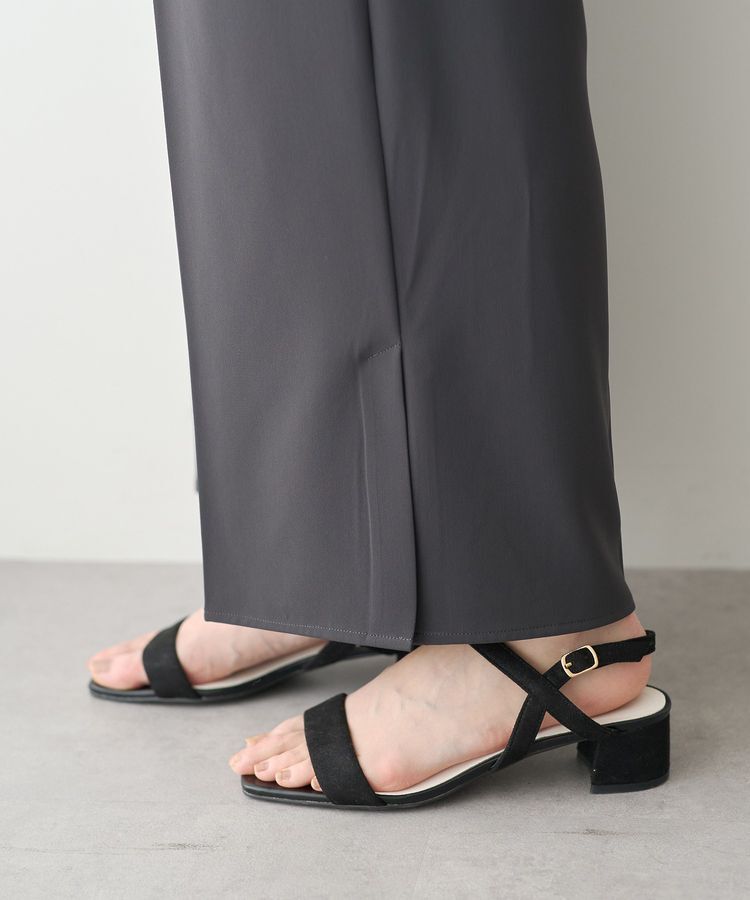 YECCA VECCA「【接触冷感】COOLスリットワイドパンツ」|その他|
