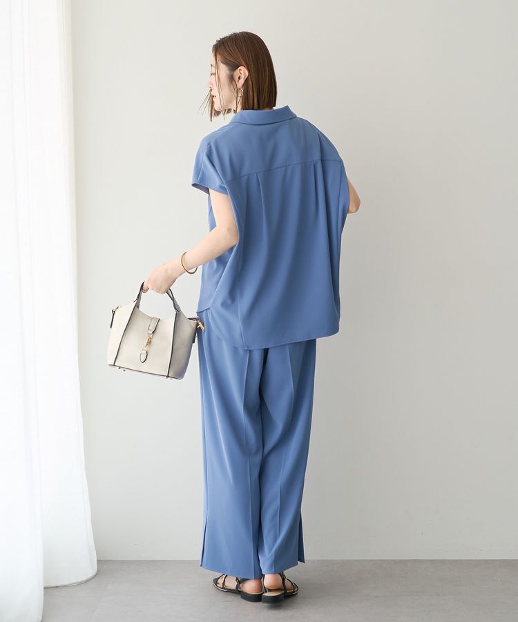 YECCA VECCA「【接触冷感】COOLスリットワイドパンツ」|その他|