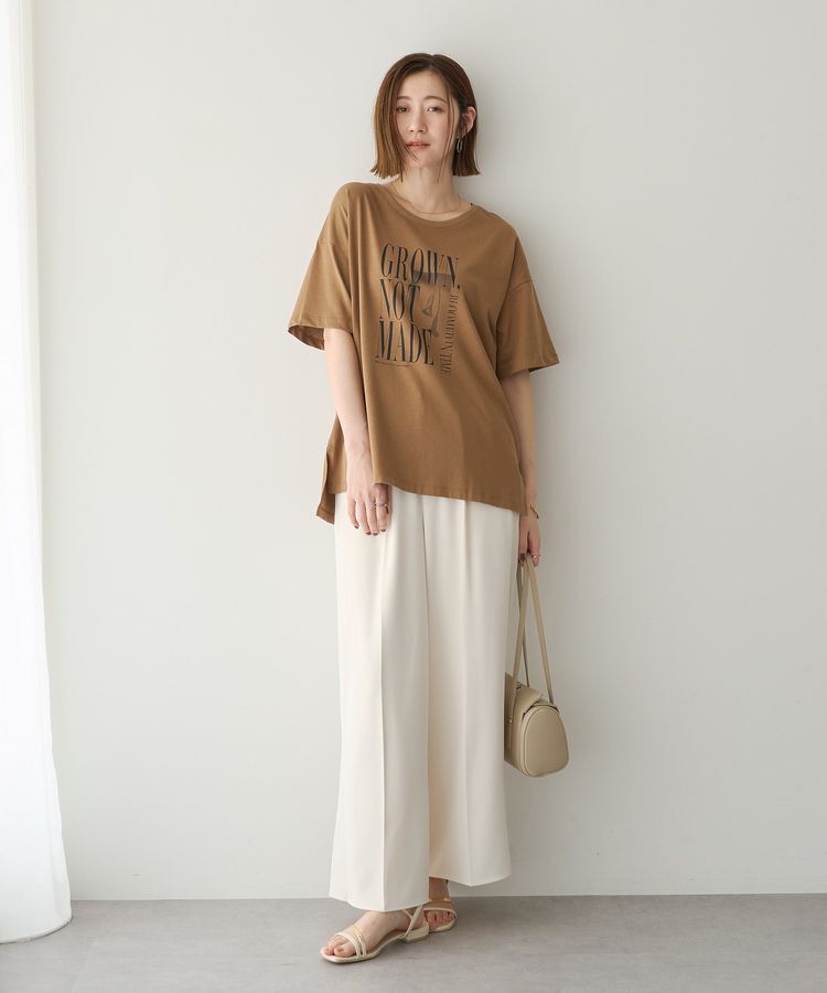 YECCA VECCA「【接触冷感】COOLスリットワイドパンツ」|その他|