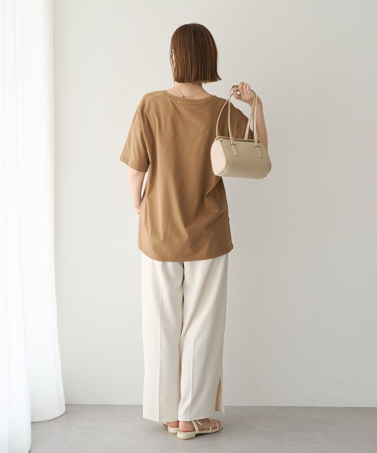 YECCA VECCA「【接触冷感】COOLスリットワイドパンツ」|その他|