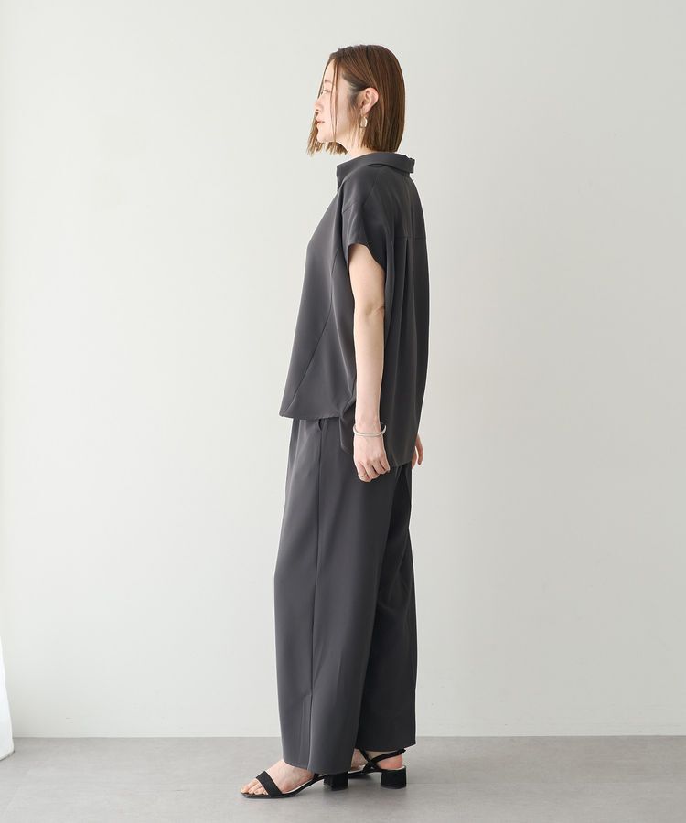 YECCA VECCA「【接触冷感】COOLスリットワイドパンツ」|その他|