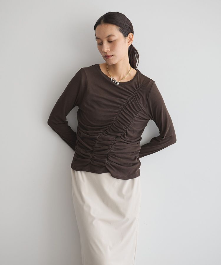 GARAGE OF GOOD CLOTHING「【日本製】シアーシャーリングプルオーバー」|Tシャツ・カットソー|Brown