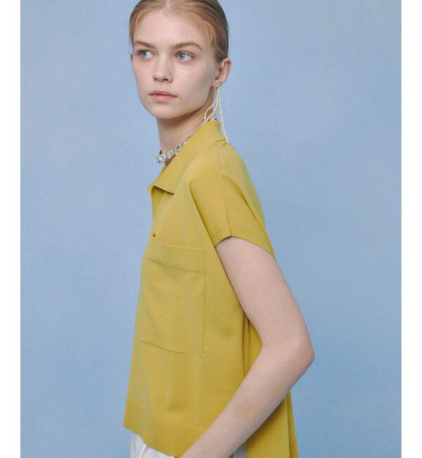LOULOU WILLOUGHBY「ハイツイストスキッパープルオーバー」|ニット・セーター|