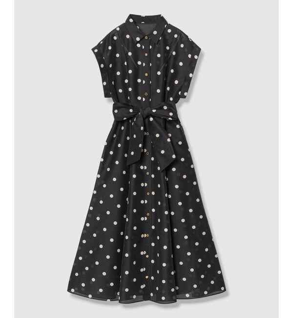 LOULOU WILLOUGHBY「◇オーガンドットワンピース」|ワンピース|