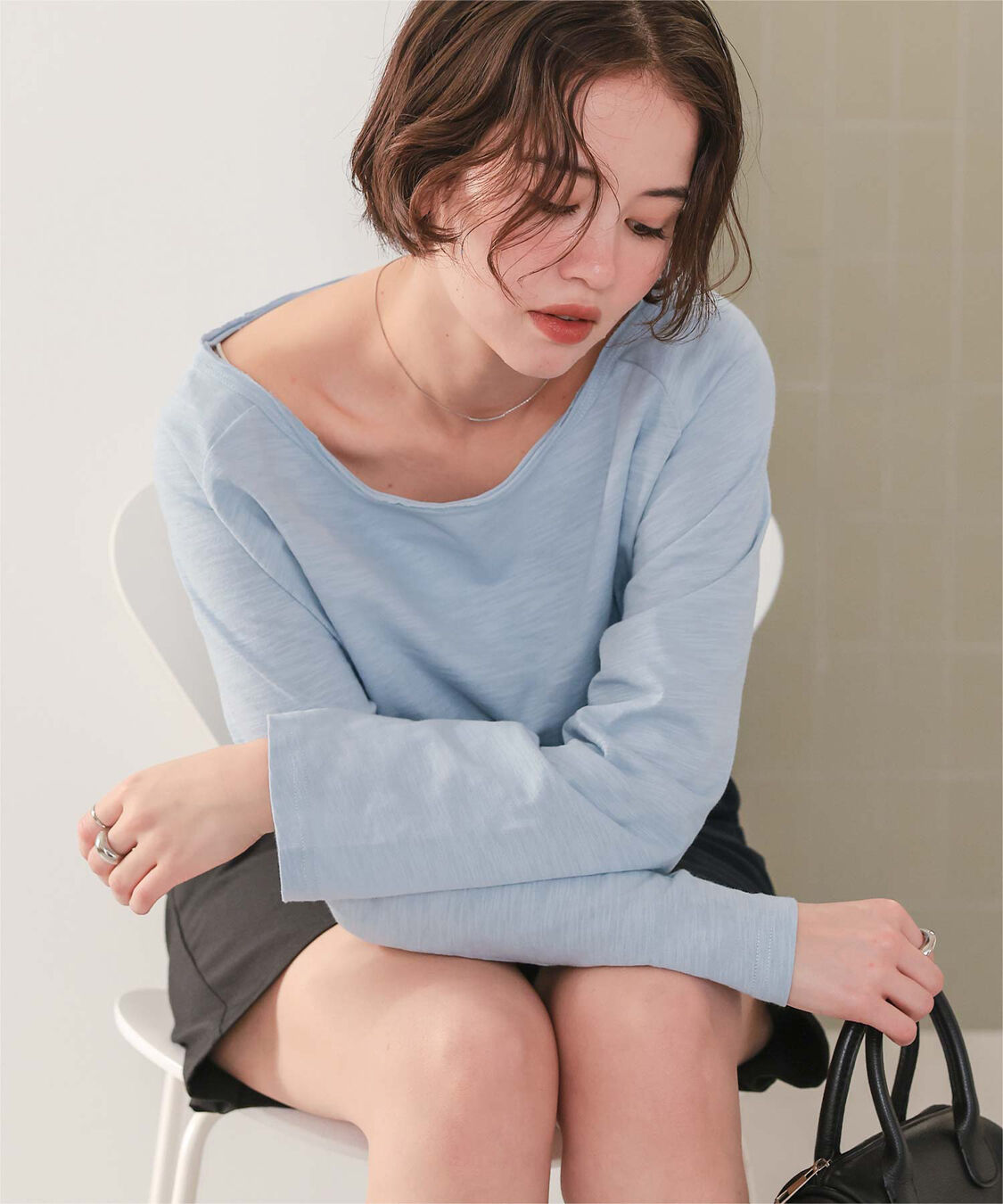titivate「ルーズロングスリーブカットソー」|Tシャツ・カットソー|
