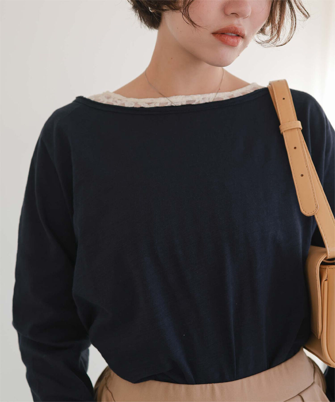 titivate「ルーズロングスリーブカットソー」|Tシャツ・カットソー|