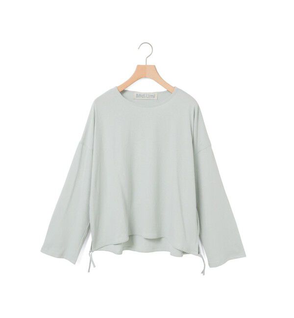 MidiUmi「MidiUmi ドローストリングプルオーバー」|Tシャツ・カットソー|ミント
