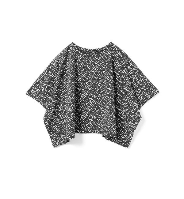 mizuiro ind「mizuiro ind プリントワイドプルオーバー」|Tシャツ・カットソー|