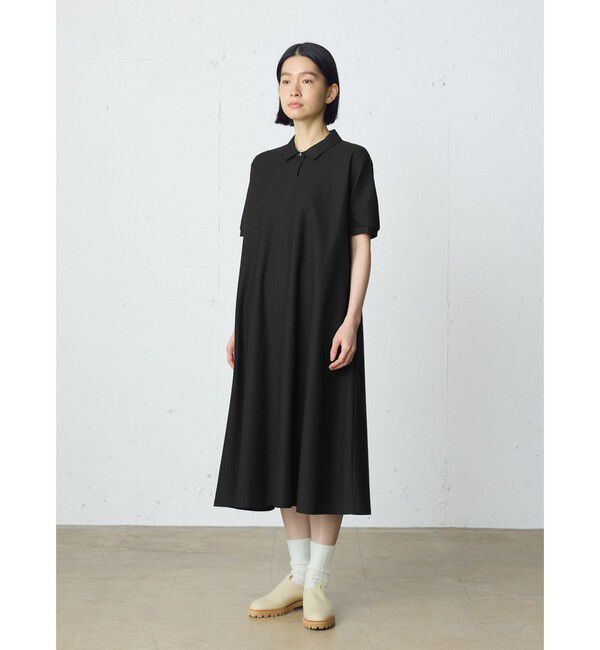 MidiUmi「MidiUmi ポロフレアワンピース」|ワンピース|
