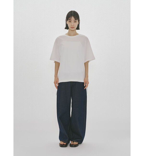 MIDIUMISOLID「MIDIUMISOLID for Ladies ドローストリングTシャツ」|Tシャツ・カットソー|