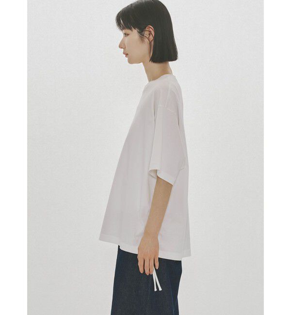 MIDIUMISOLID「MIDIUMISOLID for Ladies ドローストリングTシャツ」|Tシャツ・カットソー|