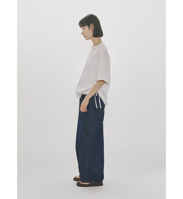 MIDIUMISOLID「MIDIUMISOLID for Ladies ドローストリングTシャツ」|Tシャツ・カットソー|