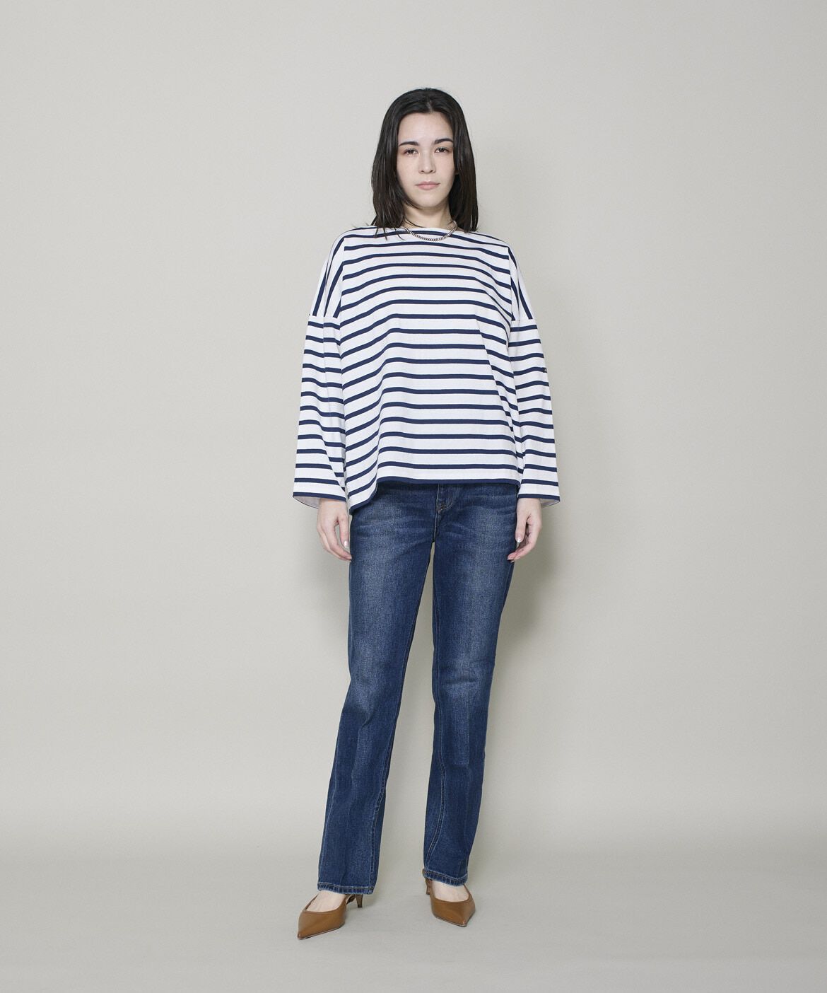 INED「ボートネックカットソー　PETIT COPAIN《Le minor》」|Tシャツ・カットソー|