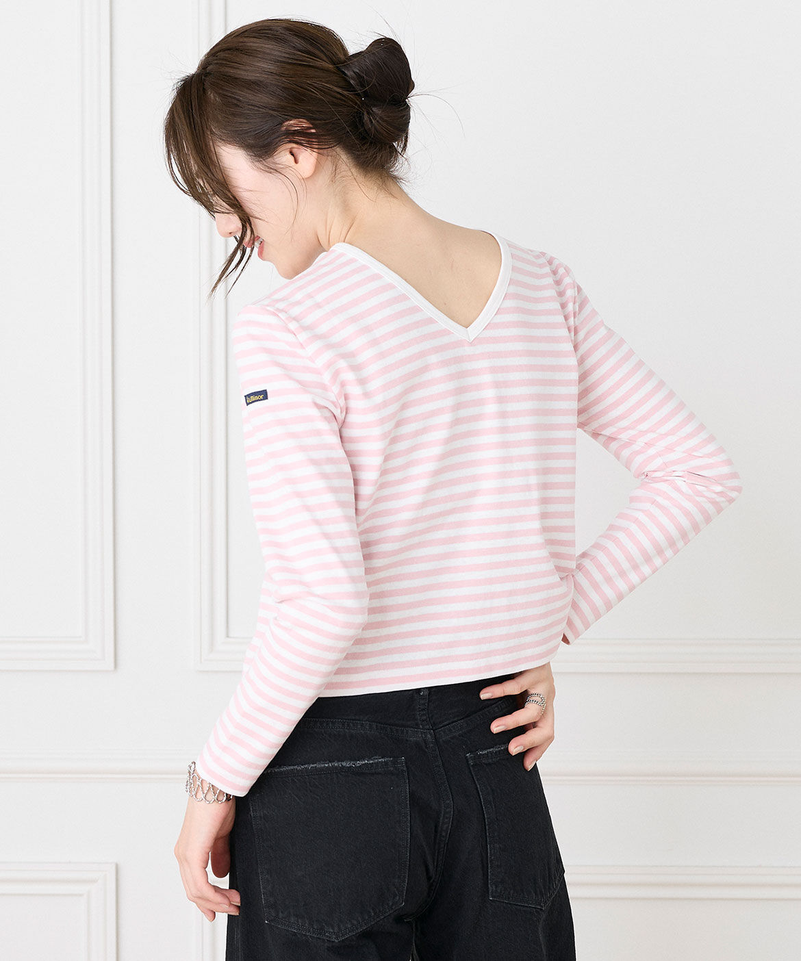 INED「ルミノア ボーダーカットソー MADEMOISELLE《Le minor》」|Tシャツ・カットソー|