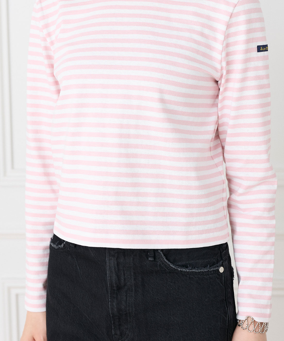 INED「ルミノア ボーダーカットソー MADEMOISELLE《Le minor》」|Tシャツ・カットソー|