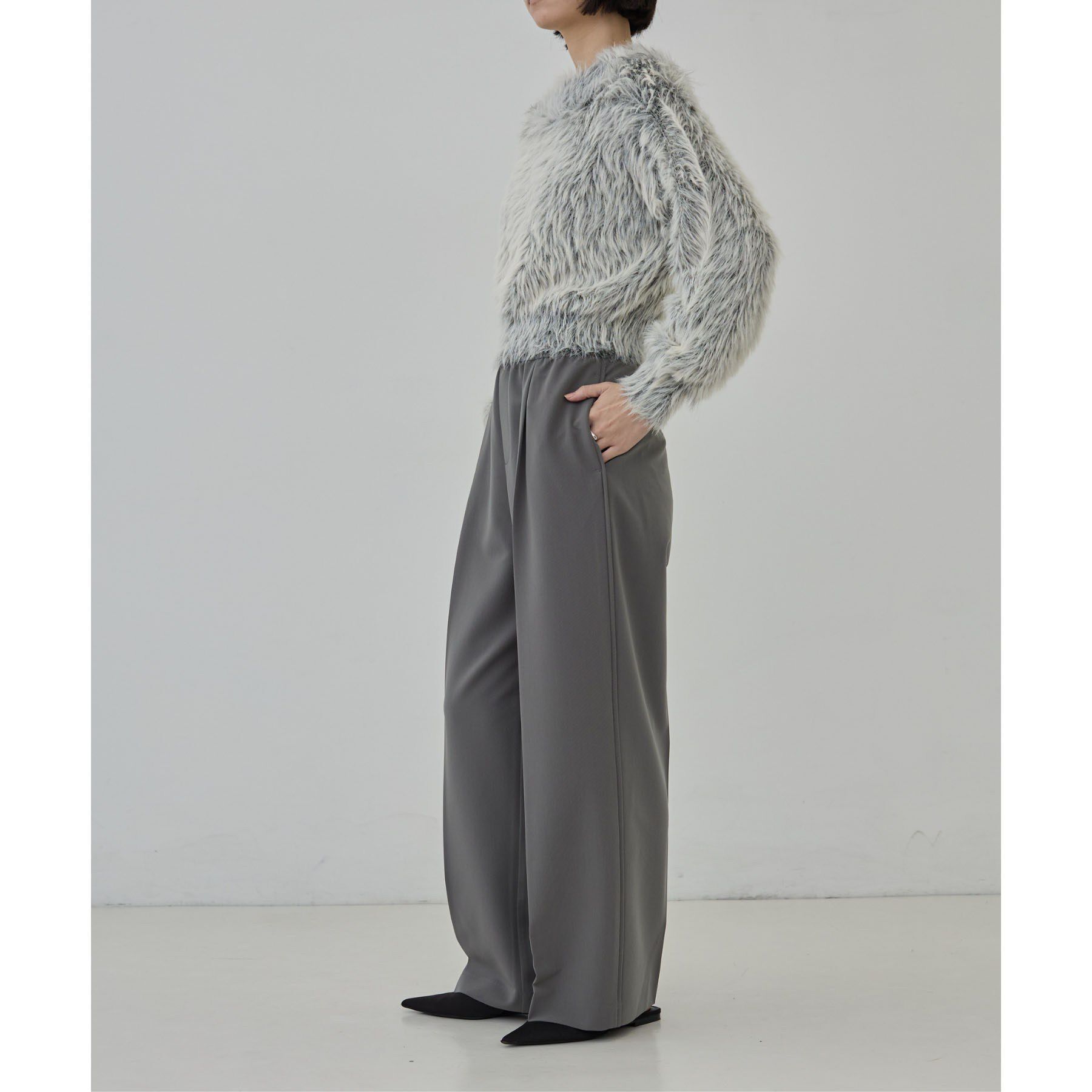 GALLEST「Comfy Set Up｜イージーストレートワイドパンツ【セットアップ対応／通勤／カセット服】」|その他|